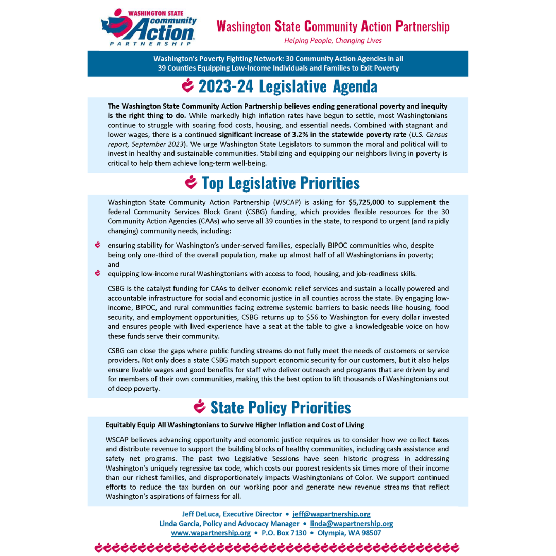 2024 Legislative Priorities - Page 1