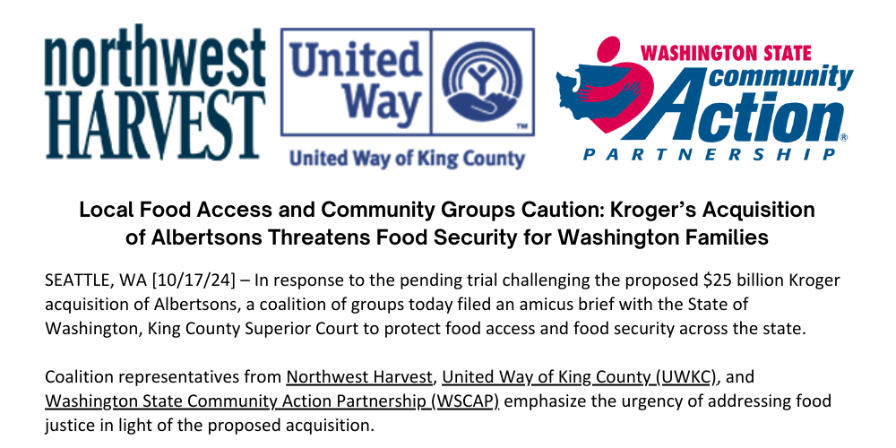 Local Food Access and Community Groups Caution Kroger’s